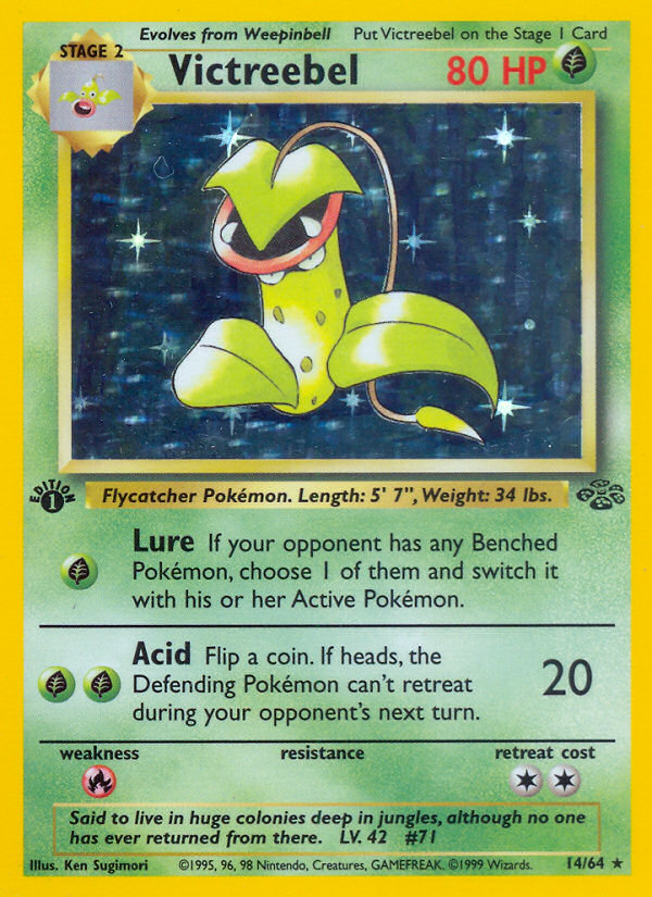 Victreebel – Jungle 14/64 Pokémon card