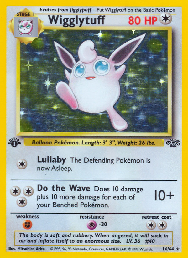 Wigglytuff – Jungle 16/64 Pokémon card