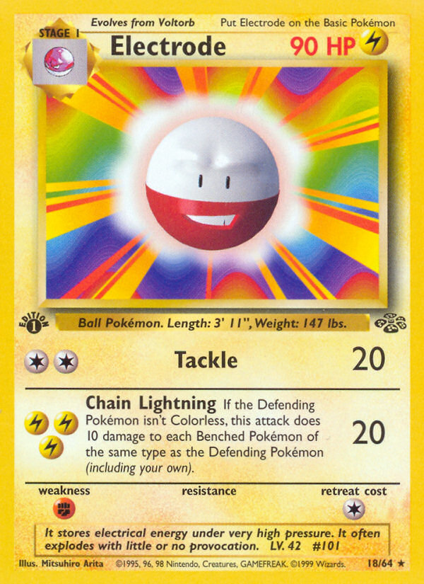 Electrode – Jungle 18/64 Pokémon card