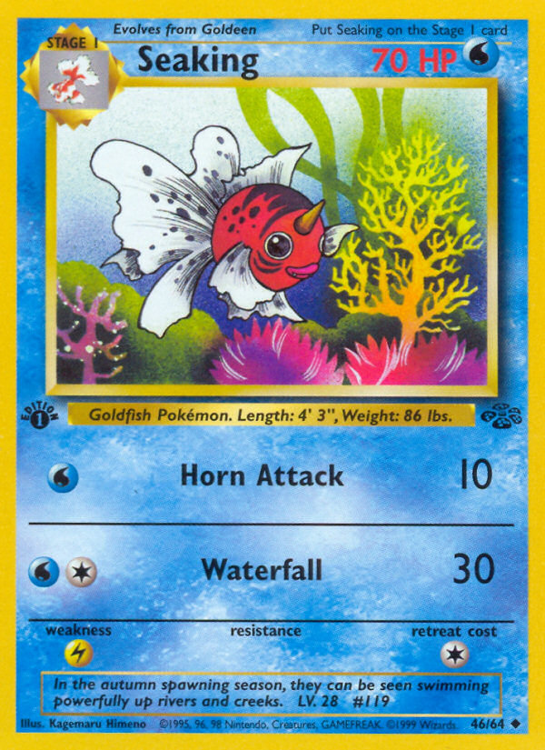 Seaking – Jungle 46/64 Pokémon card