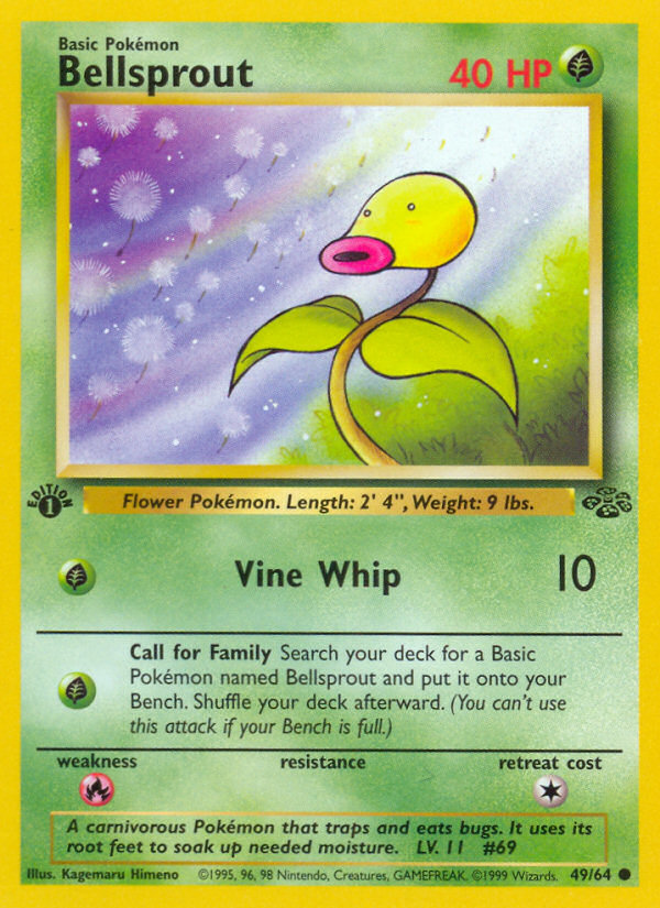 Bellsprout – Jungle 49/64 Pokémon card