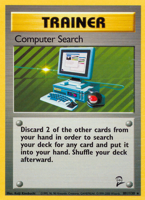Computer Search – Base Set 2 101/130 Pokémon card