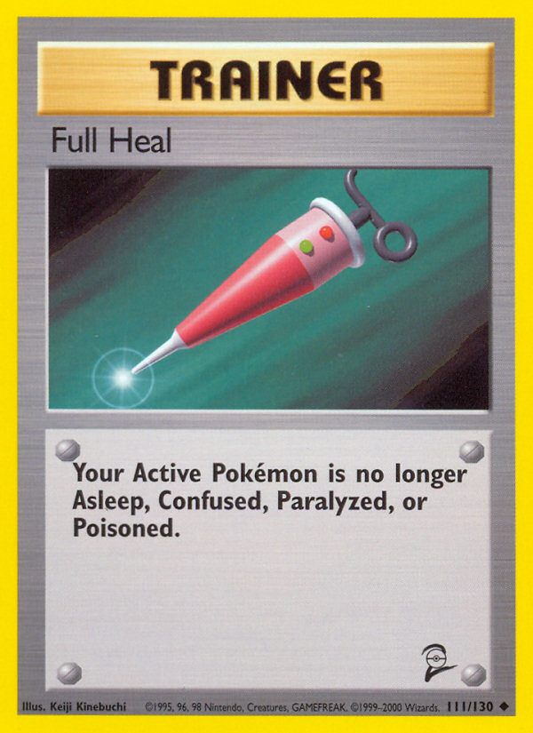 Full Heal – Base Set 2 111/130 Pokémon card