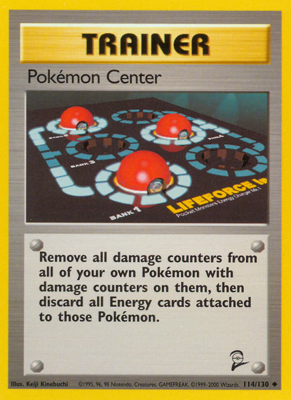 Pokémon Center – Base Set 2 114/130 Pokémon card