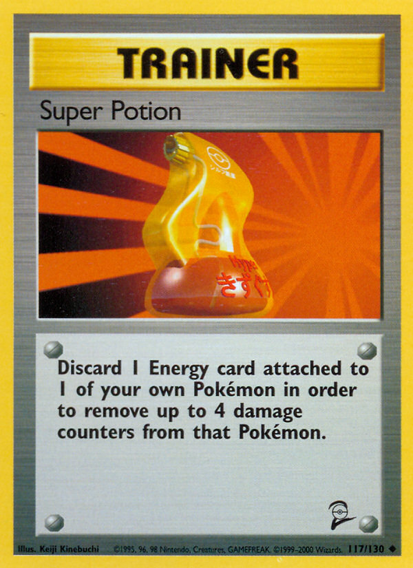 Super Potion – Base Set 2 117/130 Pokémon card