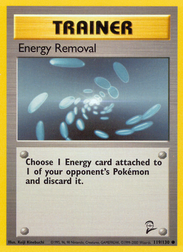 Energy Removal – Base Set 2 119/130 Pokémon card