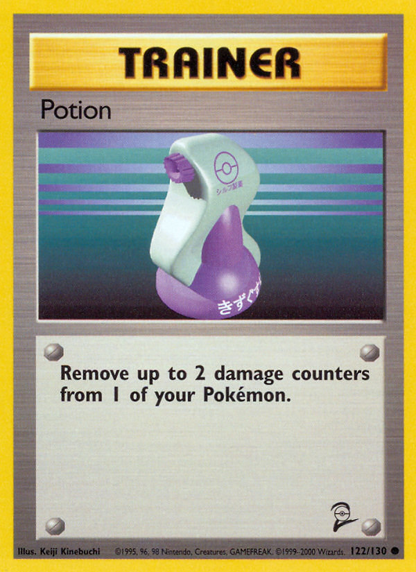 Potion – Base Set 2 122/130 Pokémon card