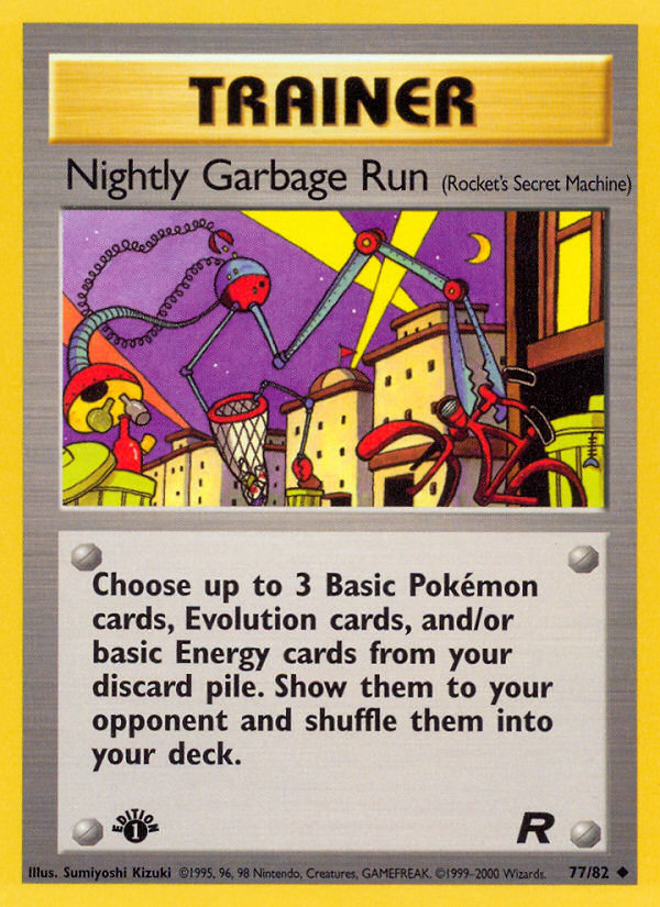 Nightly Garbage Run – Team Rocket 77/82 Pokémon card