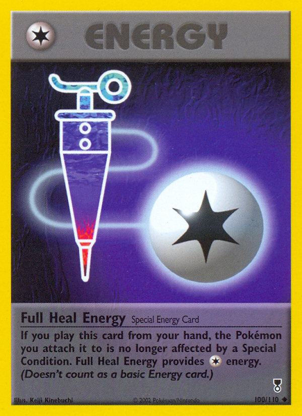 Full Heal Energy – Legendary Collection 100/110 Pokémon card
