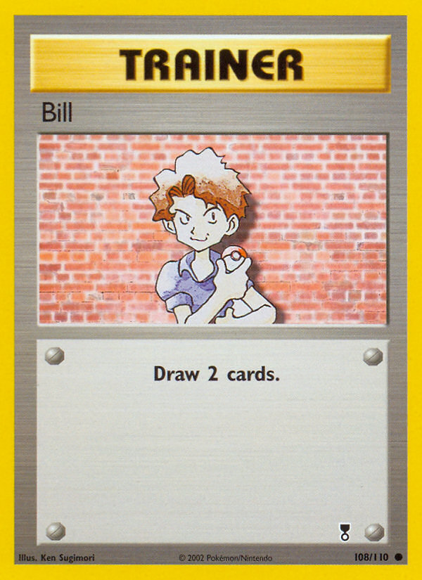 Bill – Legendary Collection 108/110 Pokémon card