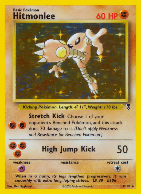 Hitmonlee – Legendary Collection 13/110 Pokémon card