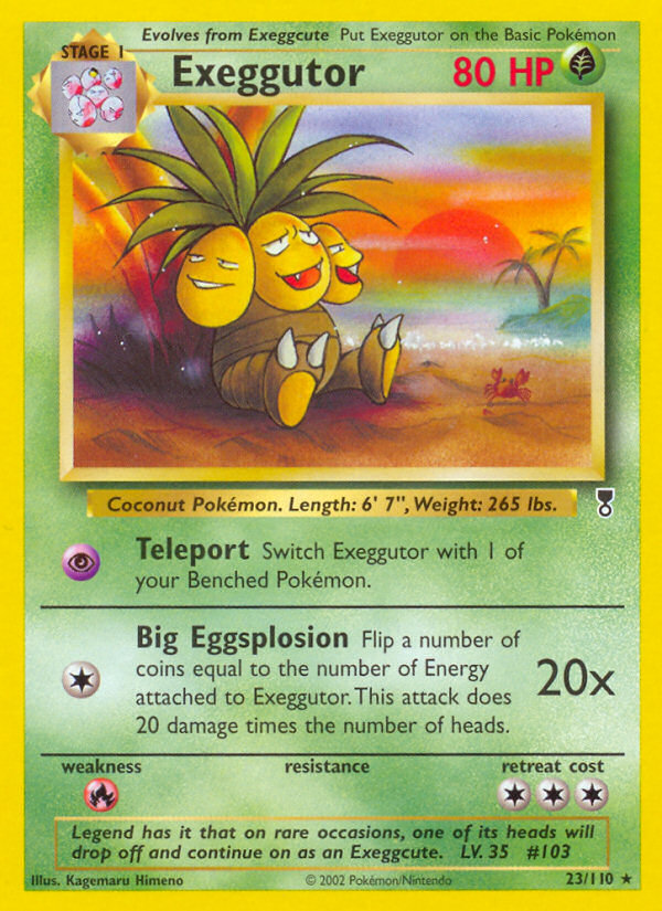 Exeggutor – Legendary Collection 23/110 Pokémon card