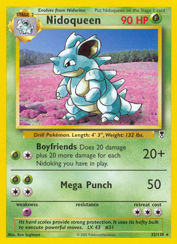 Nidoqueen – Legendary Collection 32/110 Pokémon card