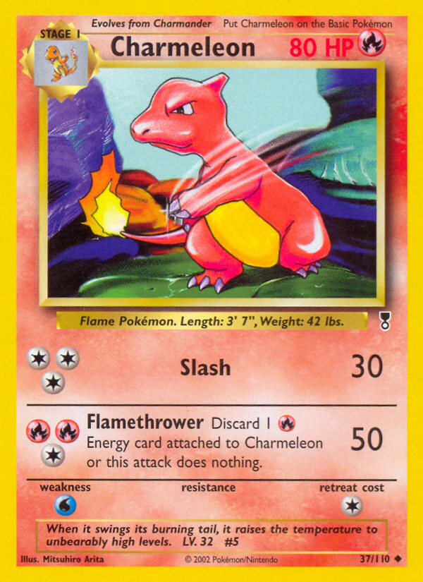 Charmeleon – Legendary Collection 37/110 Pokémon card