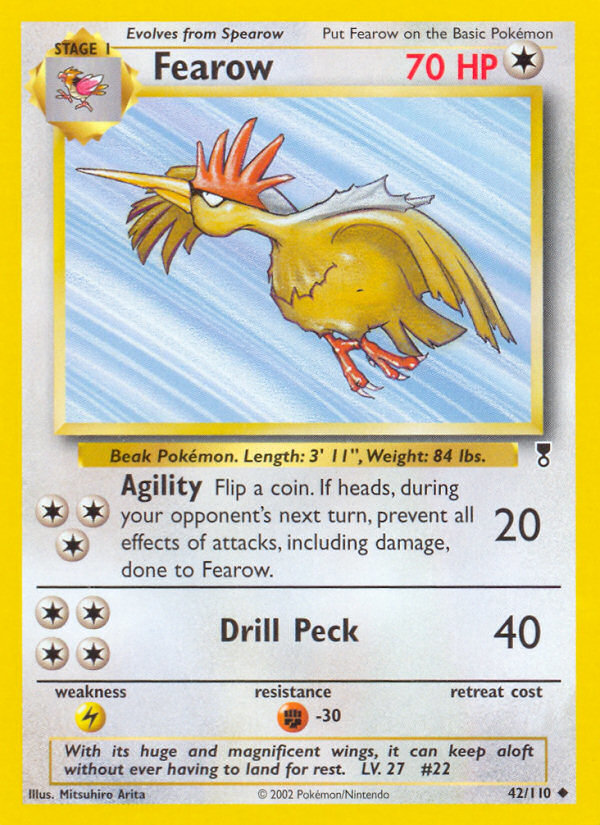 Fearow – Legendary Collection 42/110 Pokémon card