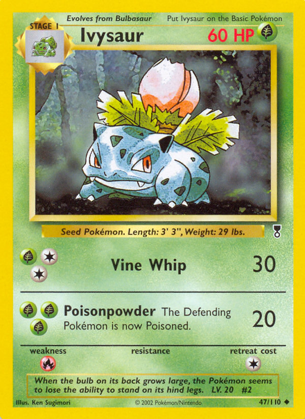 Ivysaur – Legendary Collection 47/110 Pokémon card