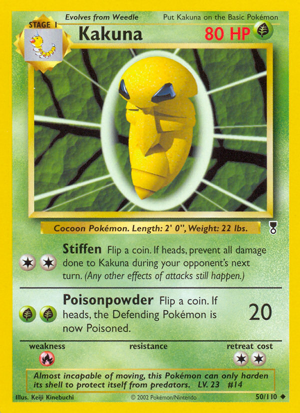 Kakuna – Legendary Collection 50/110 Pokémon card