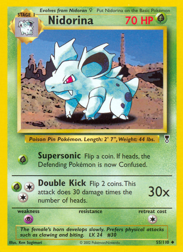 Nidorina – Legendary Collection 55/110 Pokémon card