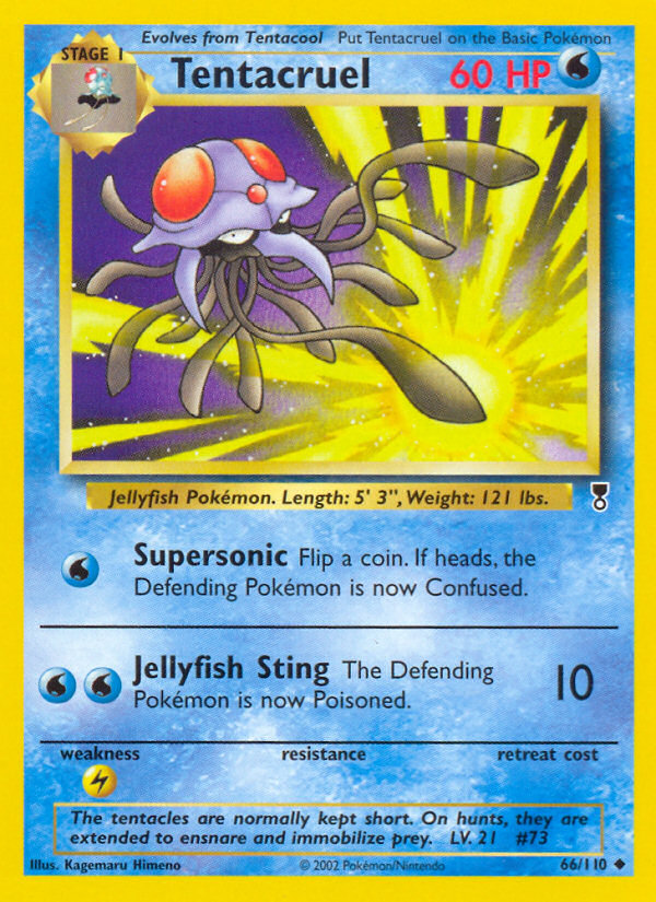 Tentacruel – Legendary Collection 66/110 Pokémon card