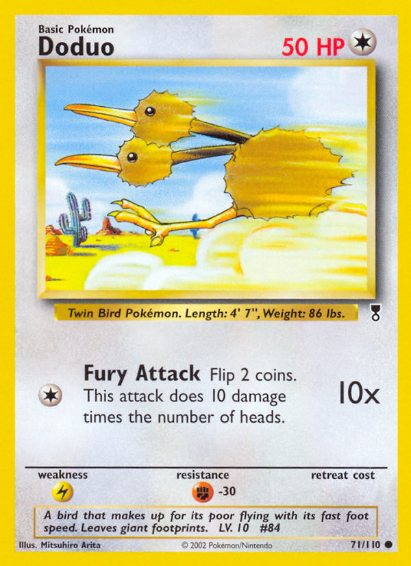 Doduo – Legendary Collection 71/110 Pokémon card