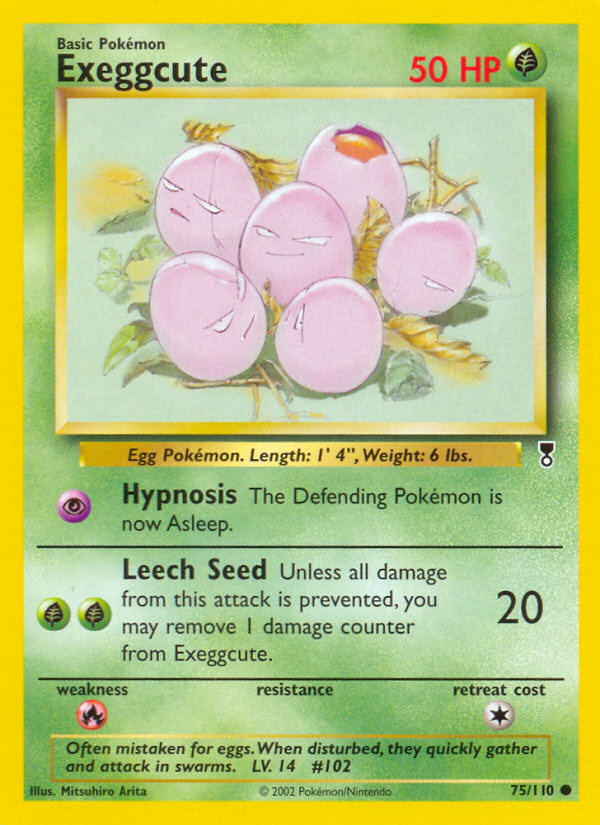 Exeggcute – Legendary Collection 75/110 Pokémon card