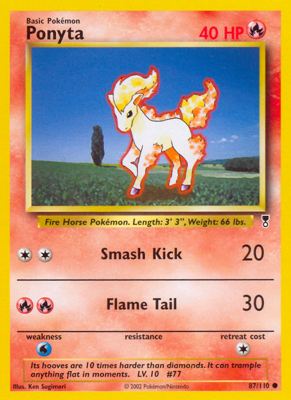 Ponyta – Legendary Collection 87/110 Pokémon card