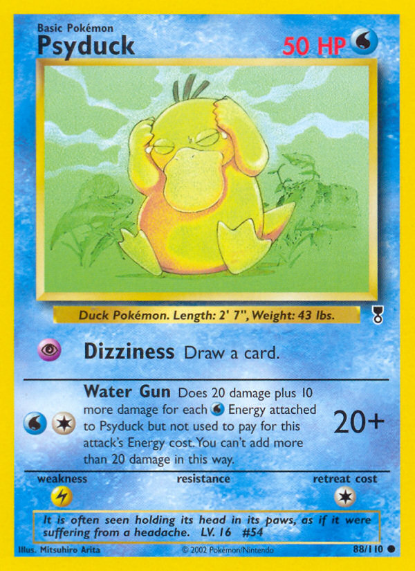 Psyduck – Legendary Collection 88/110 Pokémon card