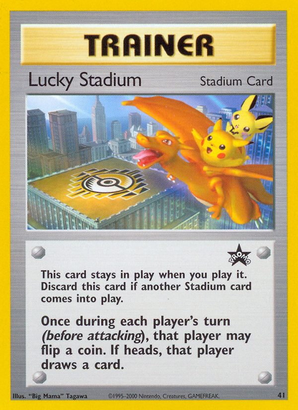 Lucky Stadium – Wizards Black Star Promos 41 Pokémon card