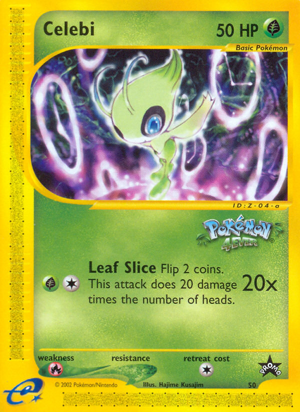 Celebi – Wizards Black Star Promos 50 Pokémon card