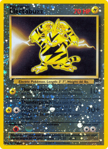 Electabuzz - Best of Game 1