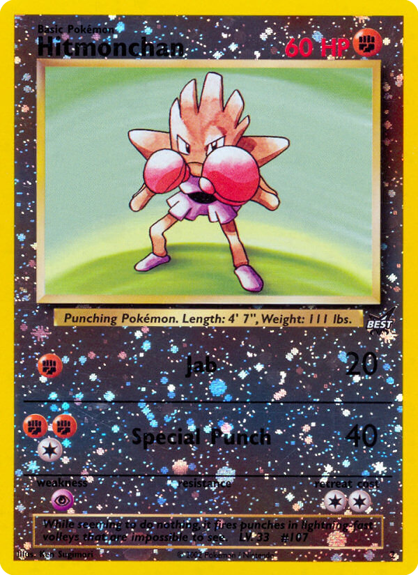 Hitmonchan – Best of Game 2 Pokémon card