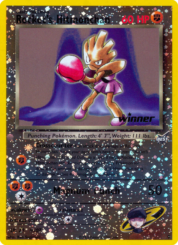 Rocket's Hitmonchan – Best of Game 9 Pokémon card