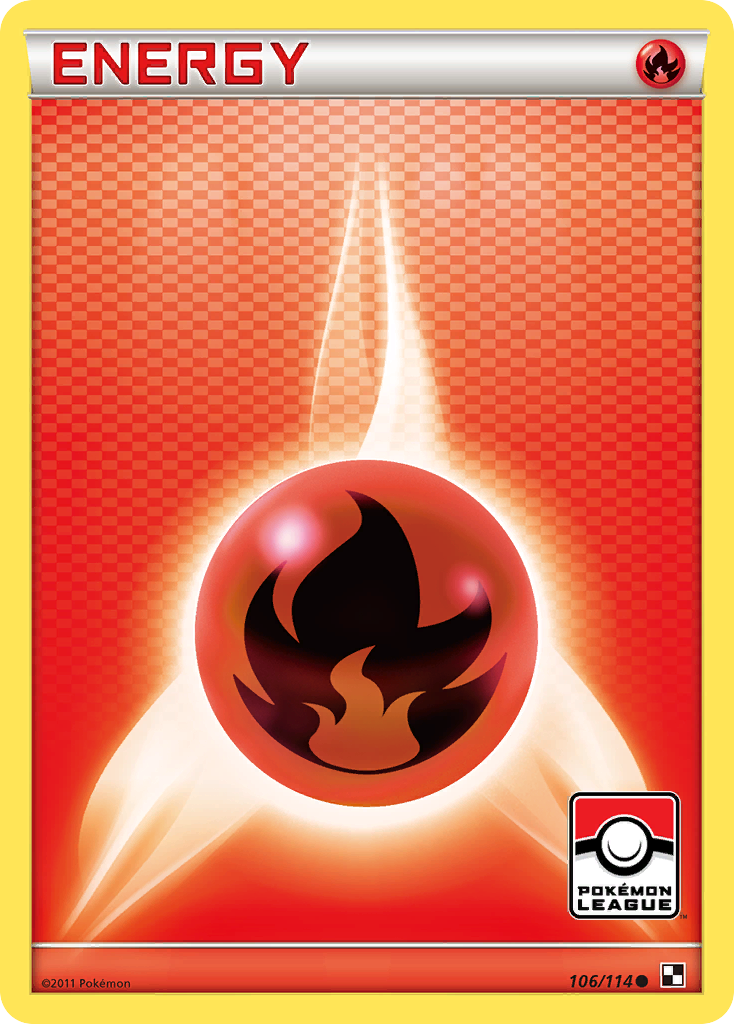 Fire Energy – Black & White 106/114 Pokémon card