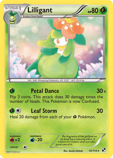 Lilligant - Black & White 10