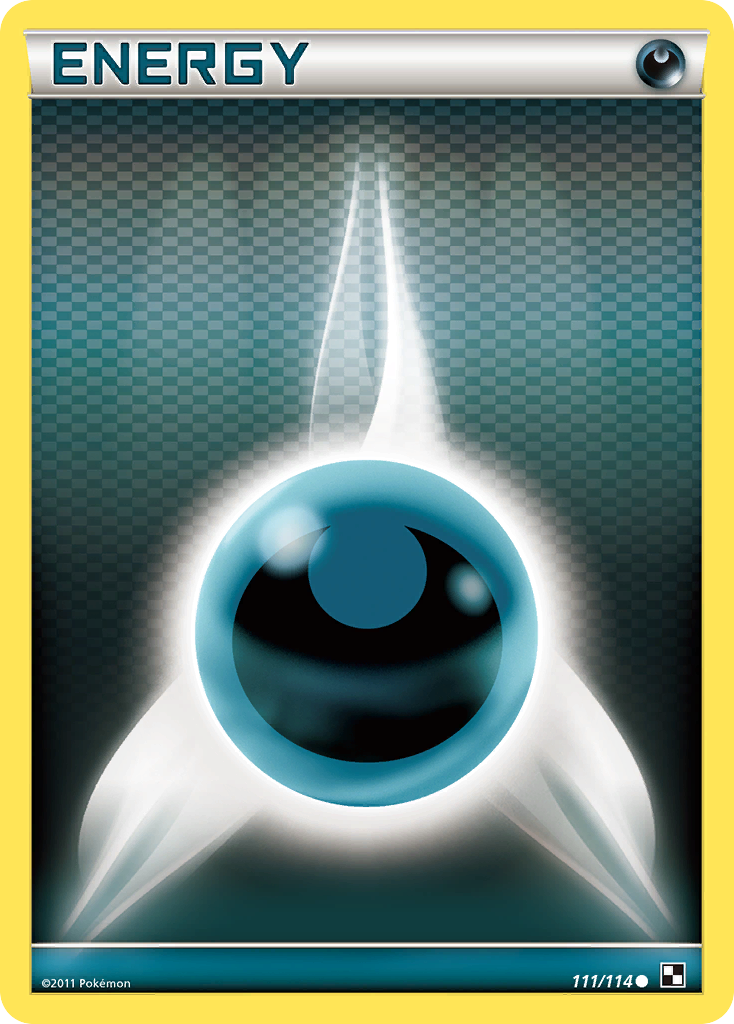 Darkness Energy – Black & White 111/114 Pokémon card