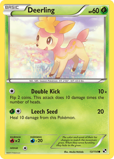 Deerling - Black & White 13