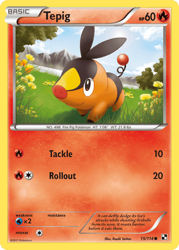 Tepig - Black & White 15