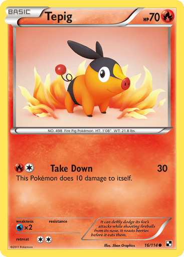 Tepig - Black & White 16