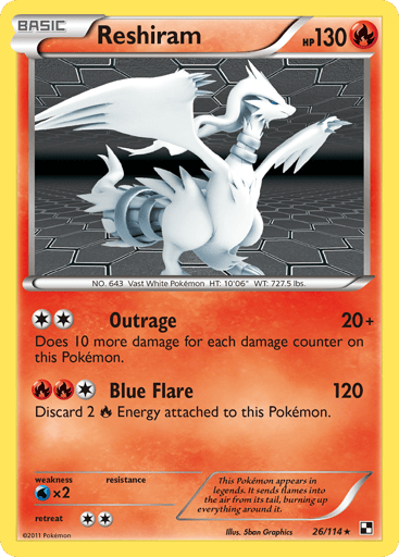 Reshiram - Black & White 26