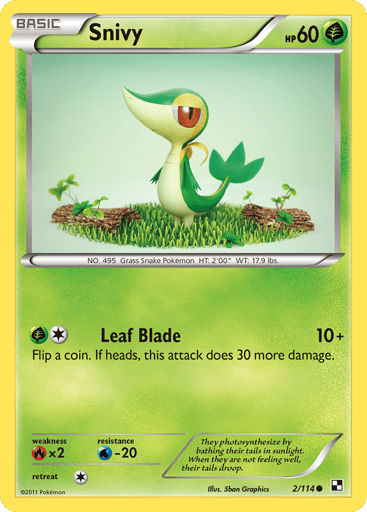 Snivy - Black & White 2
