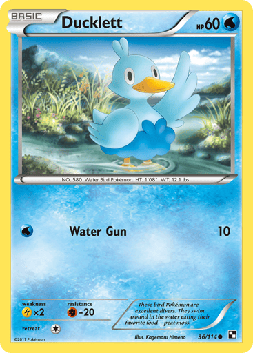 Ducklett - Black & White 36