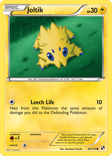 Joltik - Black & White 45