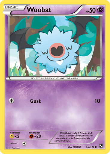Woobat - Black & White 50