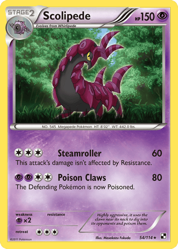 Scolipede - Black & White 54