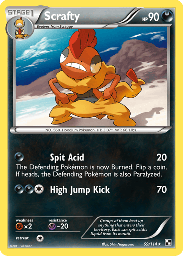 Scrafty - Black & White 69