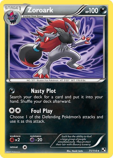Zoroark - Black & White 71
