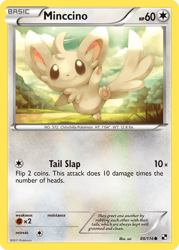Minccino - Black & White 88