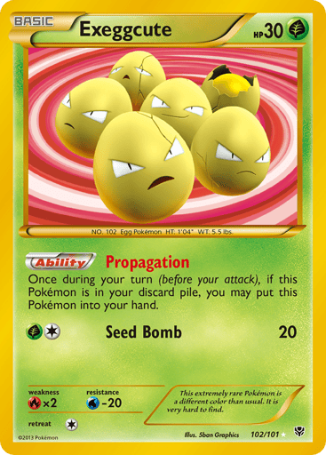 Exeggcute - Plasma Blast 102