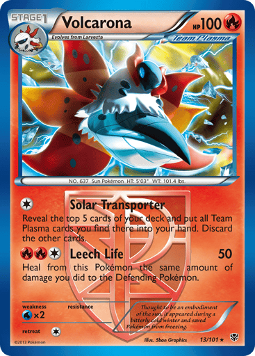 Volcarona - Plasma Blast 13