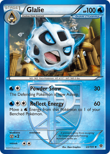 Glalie - Plasma Blast 22